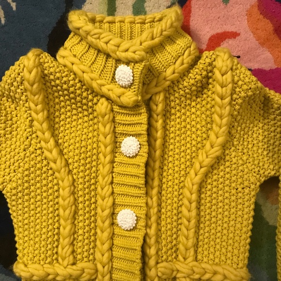 Malene Birger Knit Lime Sweater SZ XS - Picture 2 of 7